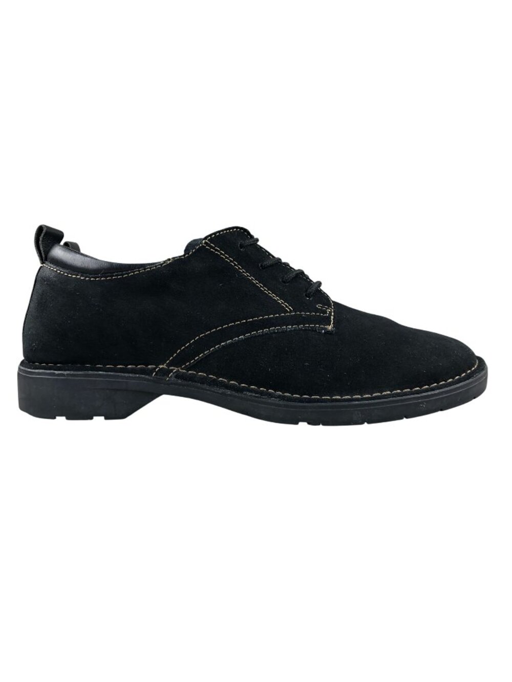 GH Bass & Co Women's Size 6.5M Sassy Black Leather Closed Toe Oxford Shoes